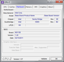 Systeminfo CPU-Z Mainboard