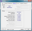 Systeminfo CPUZ RAM