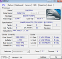 Systeminfo CPUZ CPU