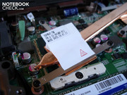 Intel´s Core i5-580M Prozessor rechnet sehr flott.