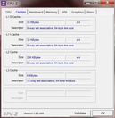 Systeminfo CPUZ Cache
