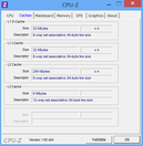 Systeminfo CPUZ Cache