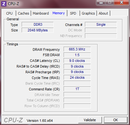 Systeminfo CPUZ RAM