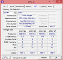 Systeminfo CPUZ RAM SPD