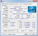 Systeminfo CPUZ CPU