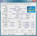 Systeminfo CPUZ CPU
