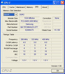 Systeminfo CPUZ SPD