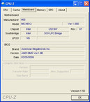 Systeminfo CPUZ Mainboard