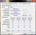 Systeminfo CPUZ RAM SPD