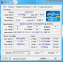 Systeminfo CPUZ CPU