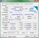 Systeminfo CPUZ CPU