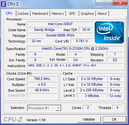 Systeminfo CPUZ CPU