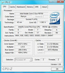 Systeminfo CPU
