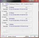 Systeminfo CPUZ Cache