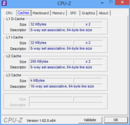Systeminfo CPUZ Cache