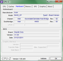 Systeminfo CPUZ Mainboard