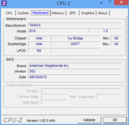 Systeminfo CPUZ Mainboard