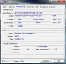 Systeminfo CPUZ Mainboard