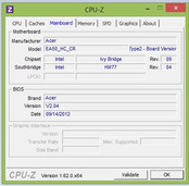 Systeminfo CPUZ Mainboard