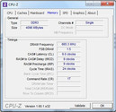 Systeminfo CPUZ RAM