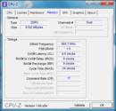 Systeminfo CPUZ RAM