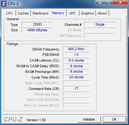 Systeminfo CPUZ RAM
