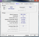 Systeminfo CPUZ RAM