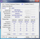 Systeminfo CPUZ RAM SPD
