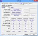 Systeminfo CPUZ RAM SPD