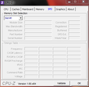 Systeminfo CPUZ RAM SPD