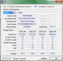 Systeminfo CPUZ RAM SPD