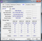 Systeminfo CPUZ RAM SPD