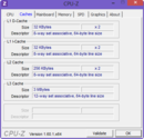 Systeminfo CPUZ Cache