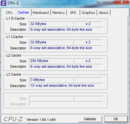 Systeminfo CPUZ Cache
