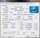 Systeminfo CPUZ CPU