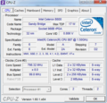 Systeminfo CPUZ CPU
