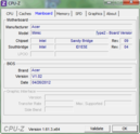 Systeminfo CPUZ Mainboard