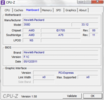 Systeminfo CPUZ Mainboard