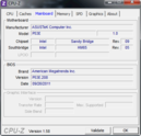 Systeminfo CPUZ Mainboard