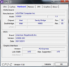 Systeminfo CPUZ Mainboard