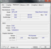 Systeminfo CPUZ Mainboard