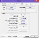 Systeminfo CPUZ RAM