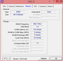 Systeminfo CPUZ RAM