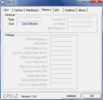 Systeminfo CPUZ RAM