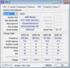 Systeminfo CPUZ RAM SPD