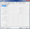 Systeminfo CPUZ SPD