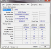 Systeminfo CPUZ RAM SPD