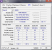 Systeminfo CPUZ SPD