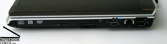 Dell Inspiron 1520 Anschlüsse