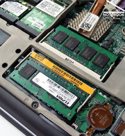 Im Zusammenspiel mit zwei 1024MB Arbeitsspeicher Modulen (PC5300, max 4096MB)...